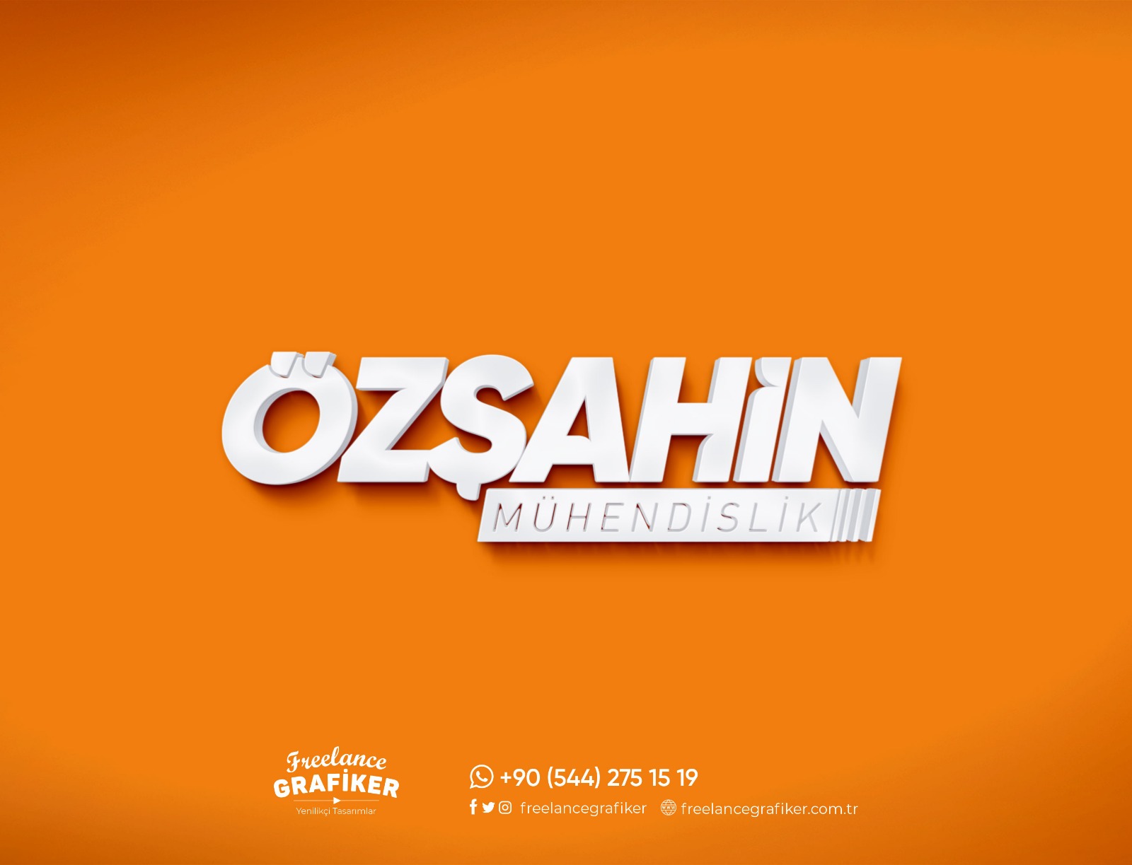 Özşahin Mühendislik Logo Tasarım 